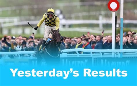 yesterday's jockey challenge results